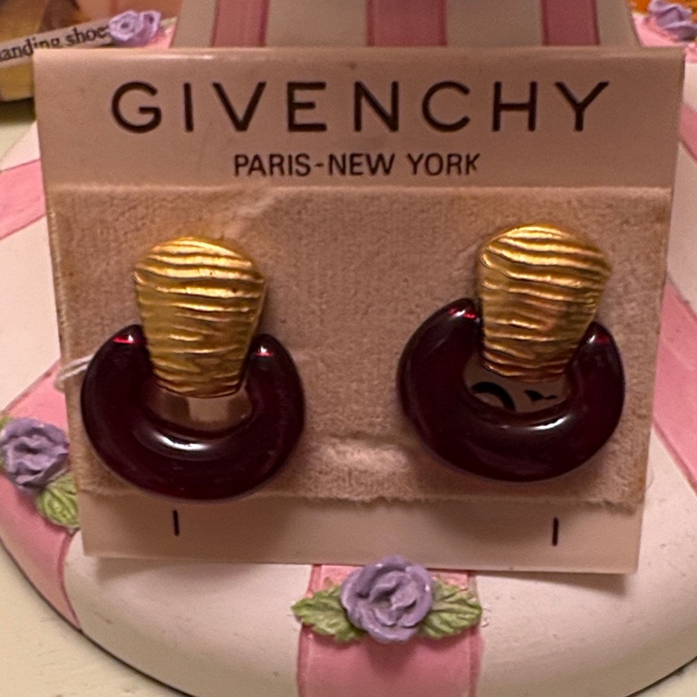 Givenchy Clip-on Door Knocker Earrings